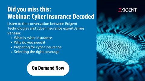 Cyber insurance webinar on demand